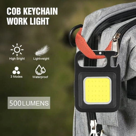 מנורת עבודה מיני ניידת CBO עם מחזיק מפתחות - 48% הנחה