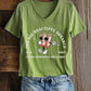 Women's “The Big Beautiful Breakup ,I Wish Them Both The Worst” V-neck T-shirt