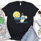 Women's Jesus Pattern Round-Neck T-Shirt