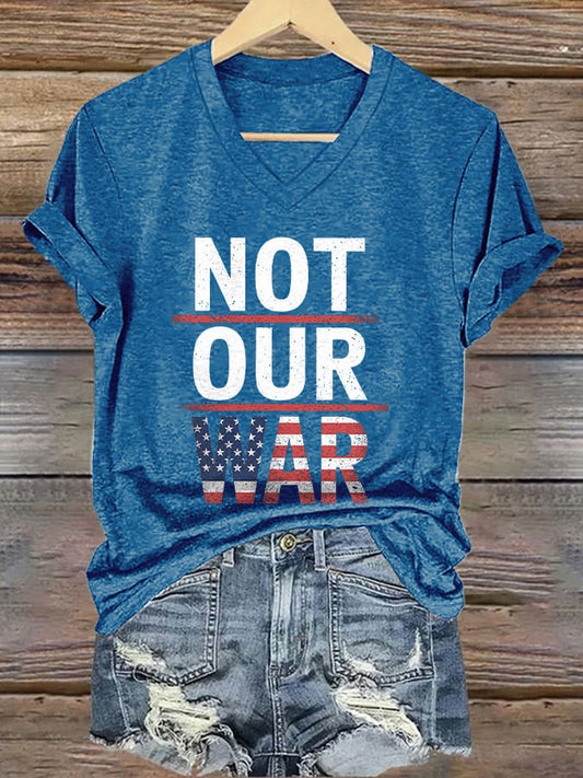 Women's Not Our War T-Shirt