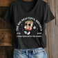 Women's “The Big Beautiful Breakup ,I Wish Them Both The Worst” V-neck T-shirt