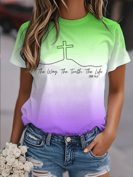 Women's Faith Print T-shirt