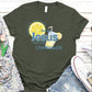 Women's Jesus Pattern Round-Neck T-Shirt