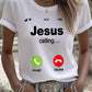 Women's Retro Jesus Calling Print T-Shirt
