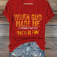 Women'S Casual Faith Short Sleeve T-Shirt