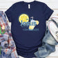 Women's Jesus Pattern Round-Neck T-Shirt