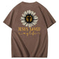 Jesus Saves My Life Pattern100% Cotton T-Shirt