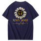 Jesus Saves My Life Pattern100% Cotton T-Shirt