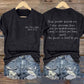 Retro Love Like Jesus Dear Person Behind Me Print T-Shirt