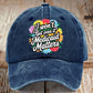 Retro I Won't Get Over It Medicaid Matters Print Baseball Cap