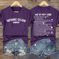 Retro Funny WDNC Club Menopause Perimenopause Print T-Shirt