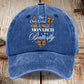 Retro The Only Good Orange Monarch Is A Butterfly Print Baseball Cap