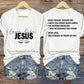Women's Love Like Jesus Print Casual  T-Shirt