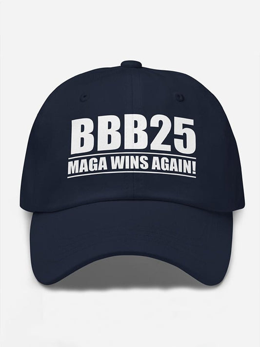 Unisex “BBB25  Wins Again” Print Hat