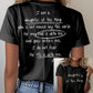 Women's Faith Daughter Of The King Print Crew Neck T-Shirt
