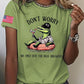 Women's Alligator Alcatraz Funny Florida Everglades Dark Humor Printed T-shirt