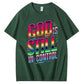God Still In Control   Pattern 100% Cotton T-Shirt