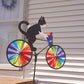 🔥היום 33%~55% הנחה🔥Cat Bicycle Wind Spinner