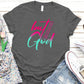 Women's But God Pattern Round-Neck T-Shirt