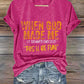 Women'S Casual Faith Short Sleeve T-Shirt
