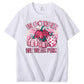 In October We Wear Pink Pattern100% Cotton T-Shirt