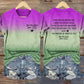 Women's Retro Love Like Jesus Dear Person Behind Me  Printed Short-Sleeved T-Shirt
