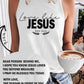 Women's Love Like Jesus Print Casual  Tank Top