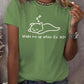 Retro Wake Me Up When It's 2029 FDT Print T-Shirt