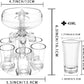 🍷 6 Shot Dispenser למשקאות חריפים