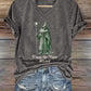 Women's T'was The 'tism M'lord Print Casual T-Shirt
