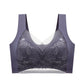 BRA FOR YOU®WIRELESS COMFORT חזיית פוש אפ תחרה משי (קנה 1 וקבל 2 בחינם)