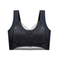 BRA FOR YOU®WIRELESS COMFORT חזיית פוש אפ תחרה משי (קנה 1 וקבל 2 בחינם)