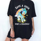 Save A Deer Hunt A Pedophile Graphic Tee