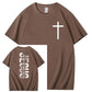 Faith Jesus The Way The Truth The Life 100% Cotton T-Shirt