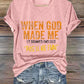 Women'S Casual Faith Short Sleeve T-Shirt