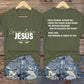 Women's Love Like Jesus Print Casual  T-Shirt