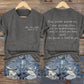 Retro Love Like Jesus Dear Person Behind Me Print T-Shirt