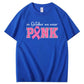 In October We Wear Pink Pattern100% Cotton T-Shirt