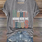Women's Faith Don't Worry Honey Round Here We Leave The Judgin To Jesus T-Shirt