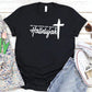 Women's Hard Fought Hallelujah Pattern Round-Neck T-Shirt