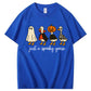 Just A Spooky Goose 100% Cotton T-Shirt