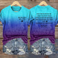 Women's Retro Love Like Jesus Dear Person Behind Me  Printed Short-Sleeved T-Shirt