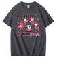 In October  We Wear Pink Funny Pattern100% Cotton T-Shirt