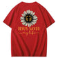 Jesus Saves My Life Pattern100% Cotton T-Shirt