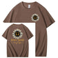 Jesus Saves My Life Pattern100% Cotton T-Shirt