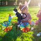 🔥היום 33%~55% הנחה🔥Cat Bicycle Wind Spinner