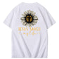 Jesus Saves My Life Pattern100% Cotton T-Shirt