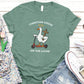 Women's Christian Goose  On The Loose Pattern Round-Neck T-Shirt