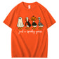 Just A Spooky Goose 100% Cotton T-Shirt