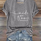 Women's Faith Made For More Printed Casual T-Shirt